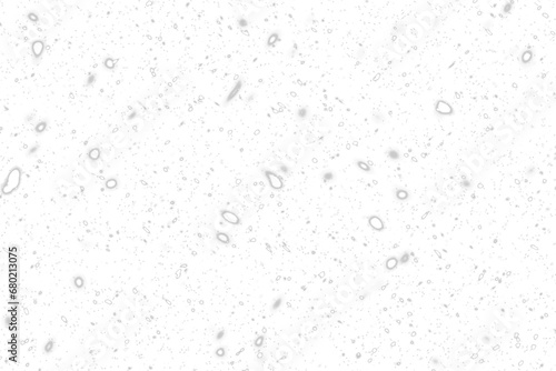 Snow isolated transparency background.