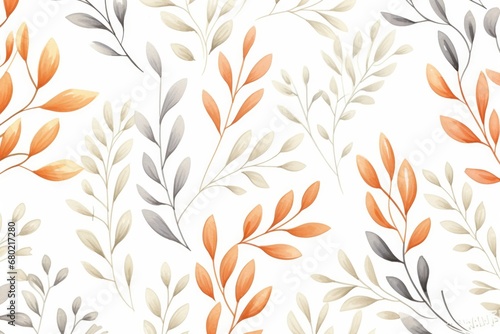 Texture floral textile design plant wallpaper illustration pattern seamless background nature leaves