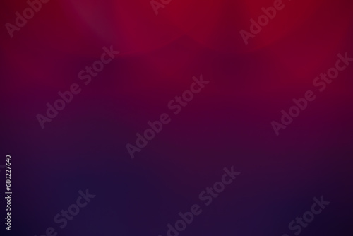 Bokeh background with color transitions from red to blue. Dark matte gradient bokeh background. photo