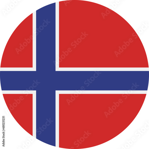 Norway flag Icon.