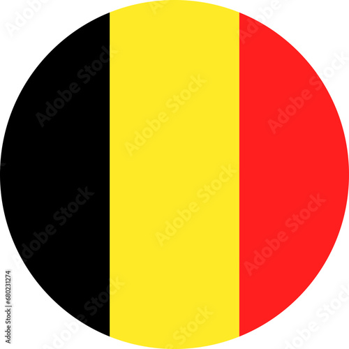 Belgium flag Icon.
