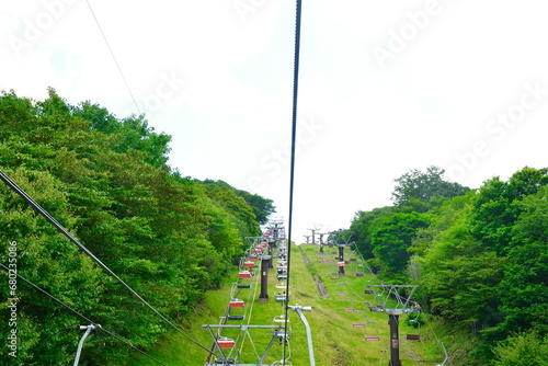 茶臼山高原ペアリフト（愛知県） photo