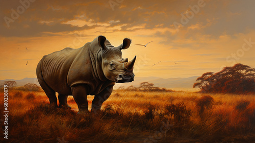 poderoso rinoceronte  © Alexandre
