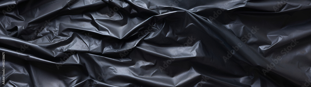 Super Ultrawide Close-up Texture Garbage Black Trash Bag Wallpaper Background Super Ultrawide Close-up Texture Garbage Black Trash Bag Wallpaper Background