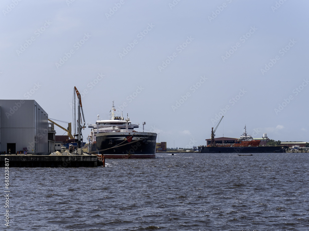 chemical ship and dry dock in lagos