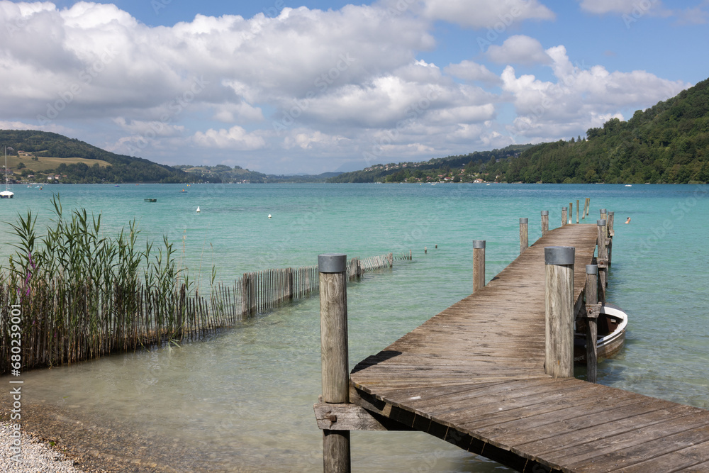 Naklejka premium Lac de Paladru