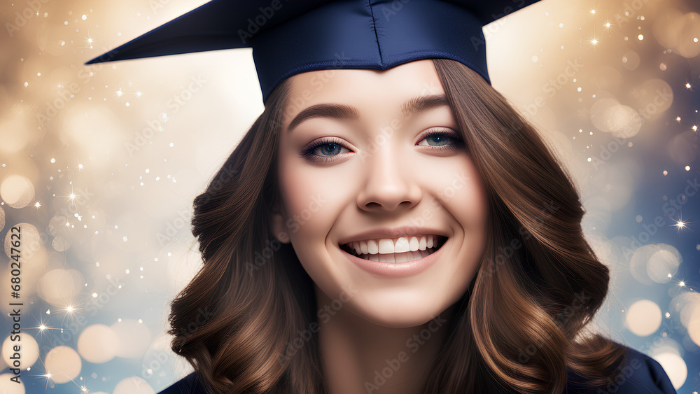 Happy Expression of Newly graduated student on the day of convocation