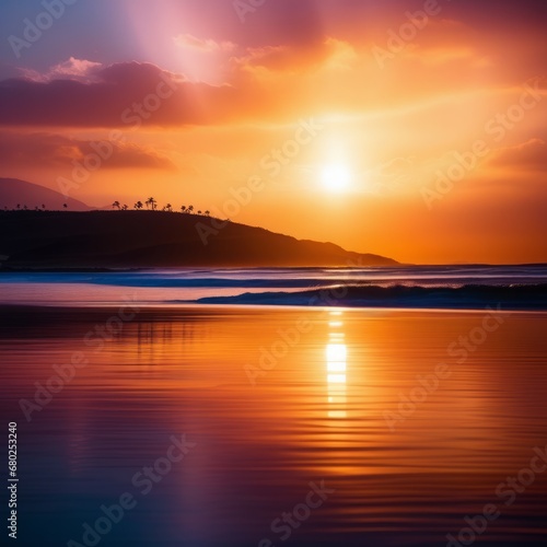 beautiful sunset on the beach beautiful sunset on the beach beautiful sunset over the sea