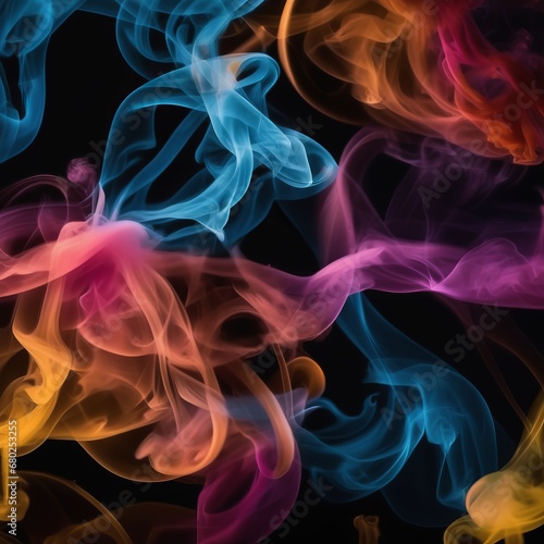 colorful smoke of black and white color. abstract background. colorful smoke of black and white color. abstract background. colorful smoke on black