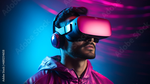 someone using virtual reality © Mazen