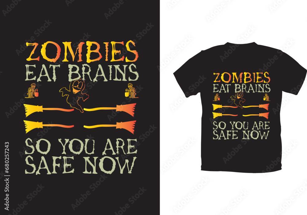 Halloween T-shirt design Halloween T-shirt design