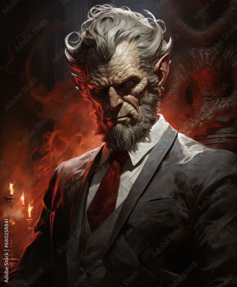 Obraz premium portrait of the devil