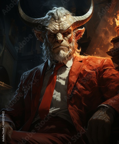 portrait of the devil © stasknop