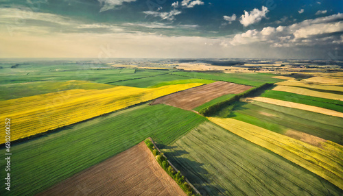 aerial textures of agriculture fields