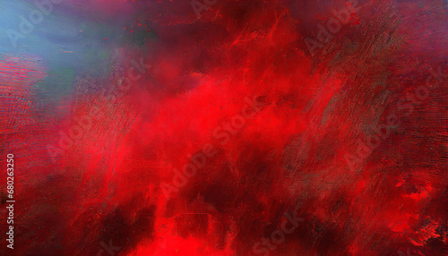 red glitch texture processing computer art