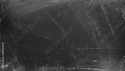 black old scratched surface background