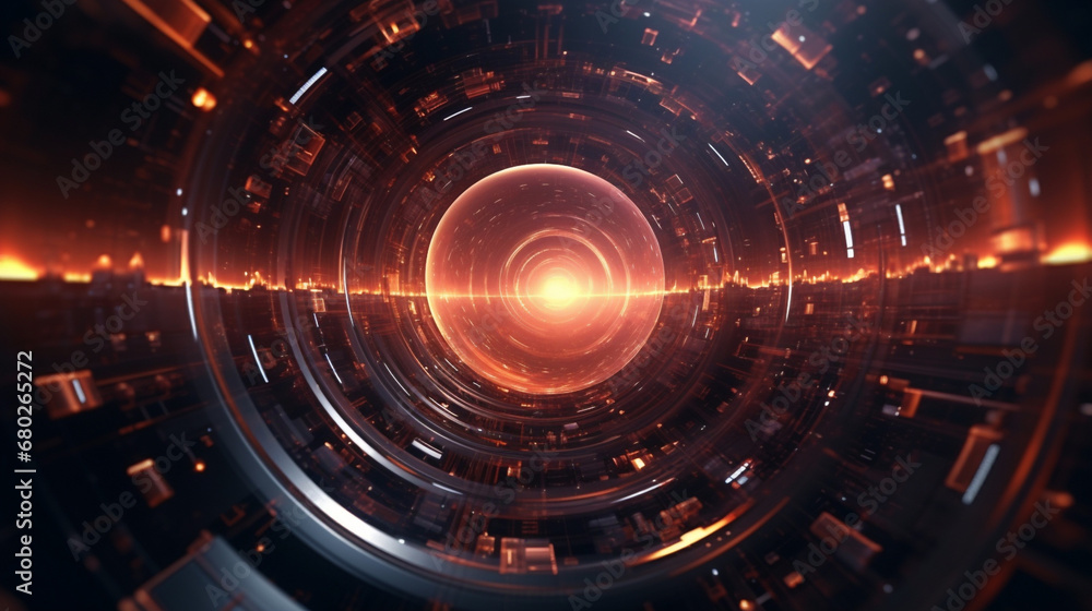 Navigating the Techno Cosmos. AI generative. Navigating the Techno Cosmos. AI generative.