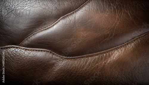 luxury dark brown leather background