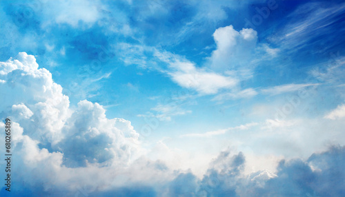 blue sky texture grunge background with clouds