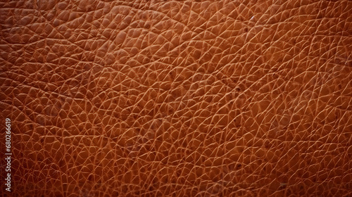 brown leather texture background ,leather surface wallpaper ,generative ai