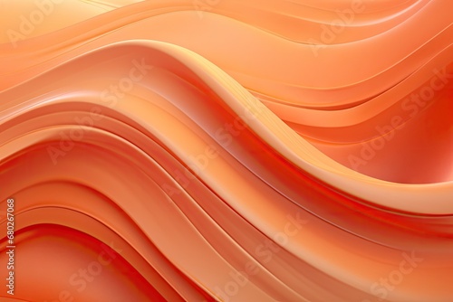  a close up of an orange and yellow background with wavy lines on the left side of the image and on the right side of the right side of the image.