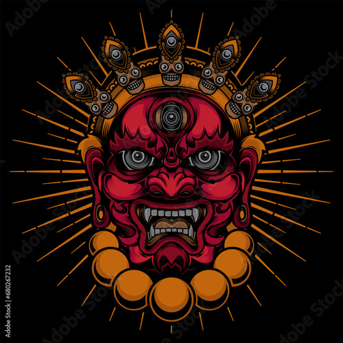 tibetan mask logo