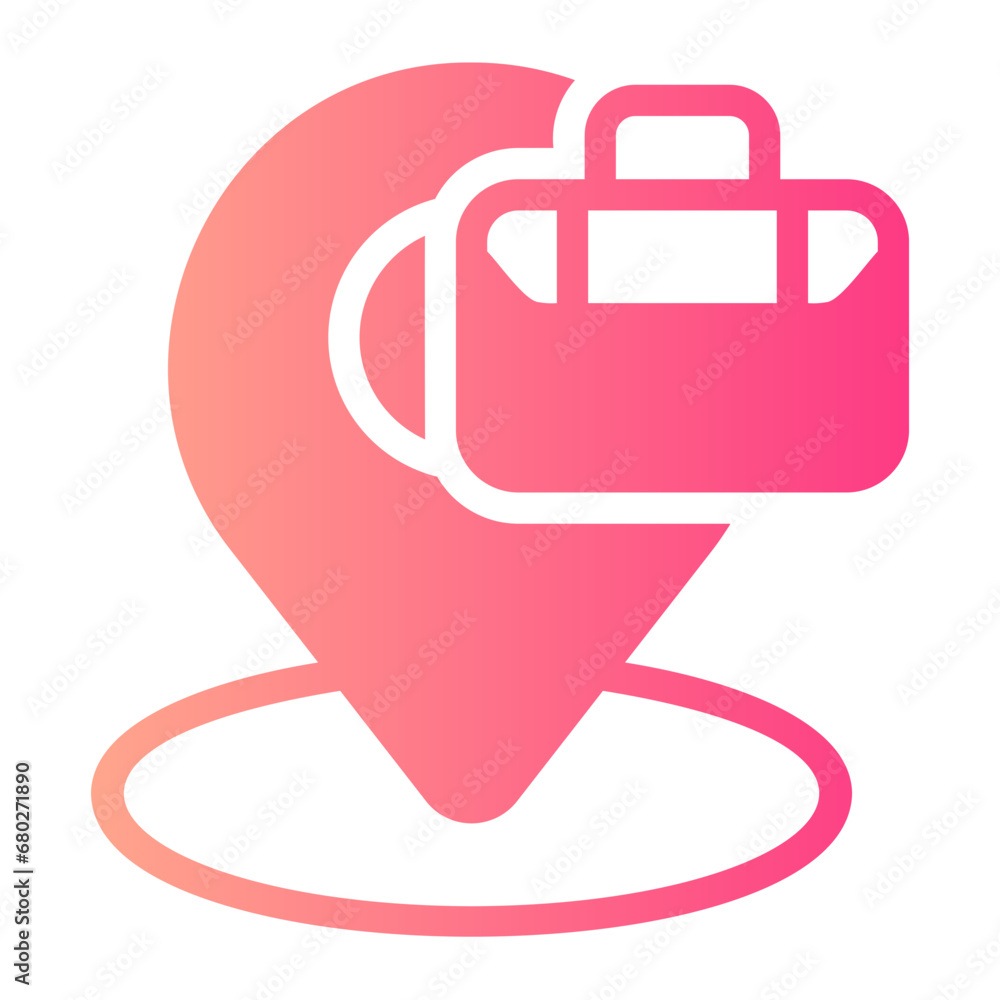 location gradient icon location gradient icon