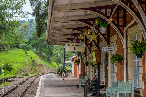 Umgeni steam railway station in Inchanga Durban runs steam train and locomotive photo