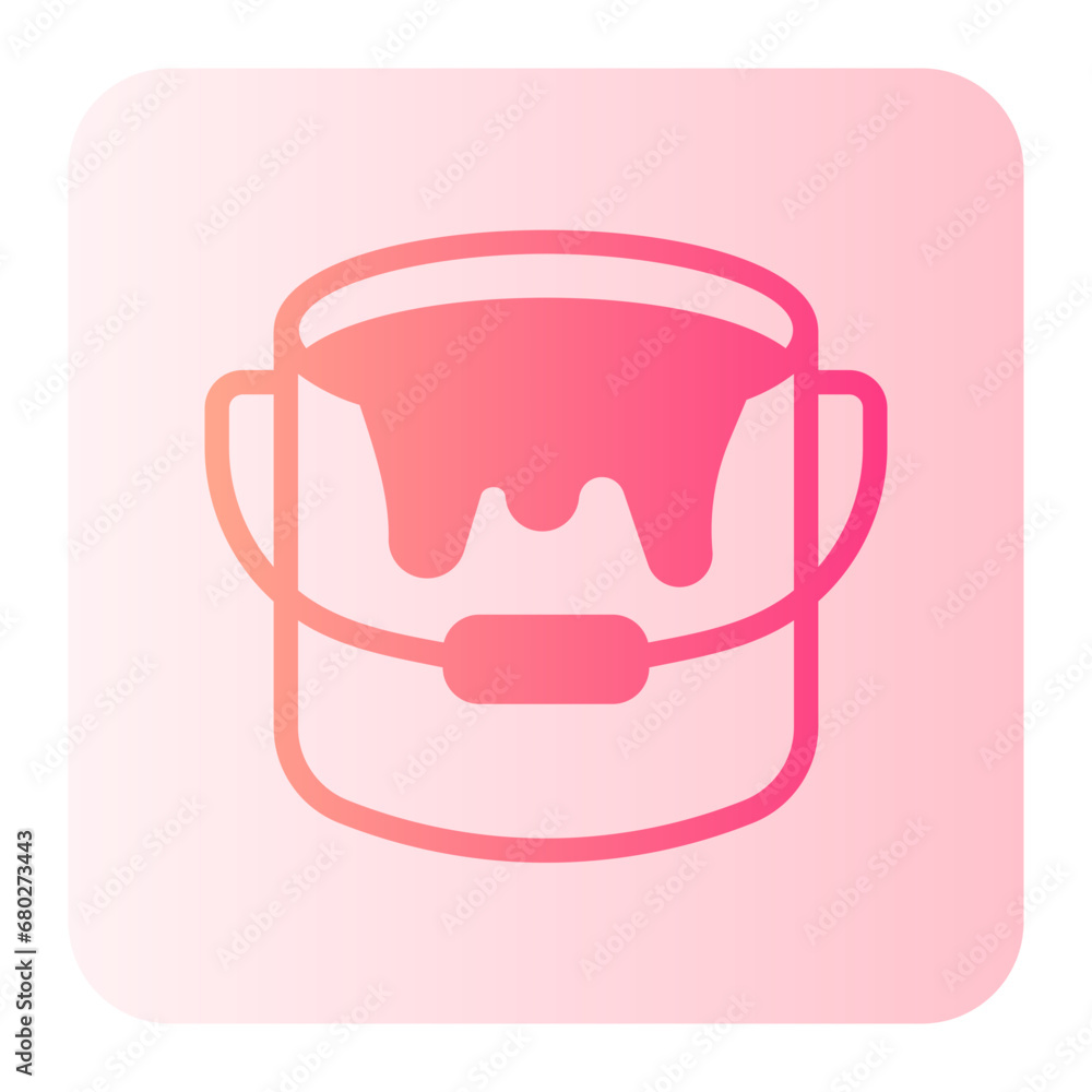paint bucket gradient icon paint bucket gradient icon