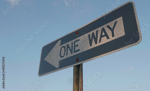 One Way Sign © DCMars