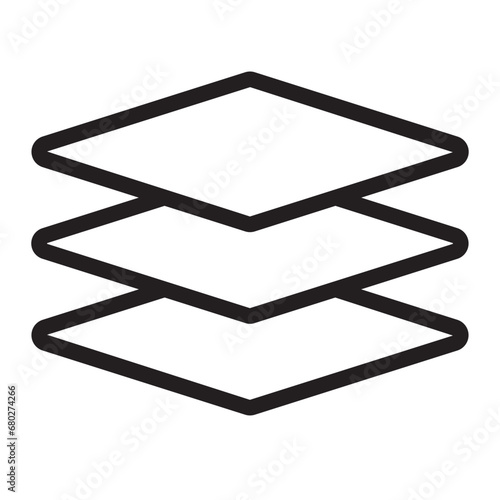layers line icon