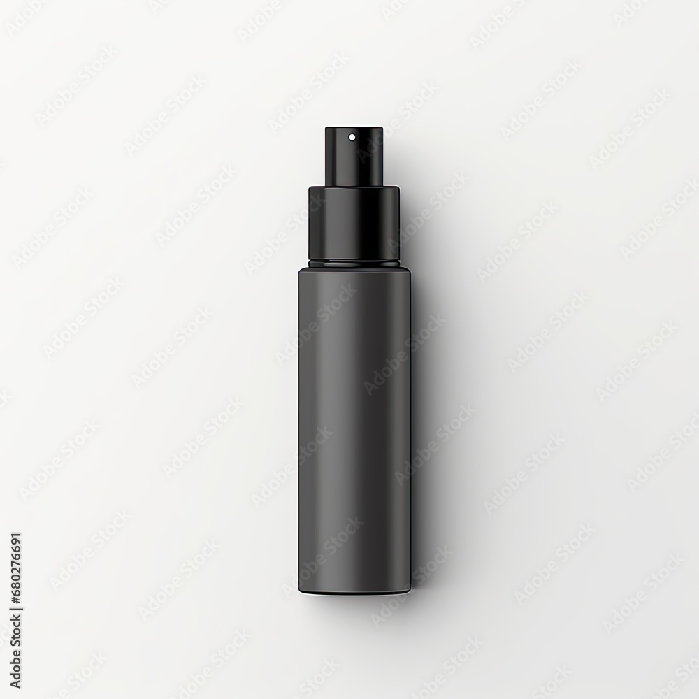 A blank empty bottle for mockup A blank empty bottle for mockup