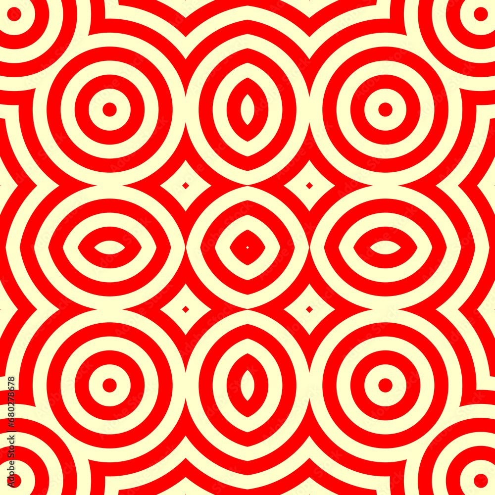 Rhombuses and circles ornament. Seamless checks, rings pattern. Diamonds, rounds backdrop. Tiles wallpaper. Ethnic motif. Geometric linear background. Digital paper. Geometrical textile print. Rhombuses and circles ornament. Seamless checks, rings pattern. Diamonds, rounds backdrop. Tiles wallpaper. Ethnic motif. Geometric linear background. Digital paper. Geometrical textile print.