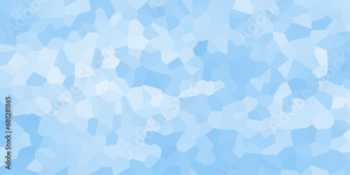 Quartz pastel blue Broken Stained Glass Background . Voronoi diagram background. Seamless pattern shapes vector Vintage Quartz surface white for bathroom or kitchen