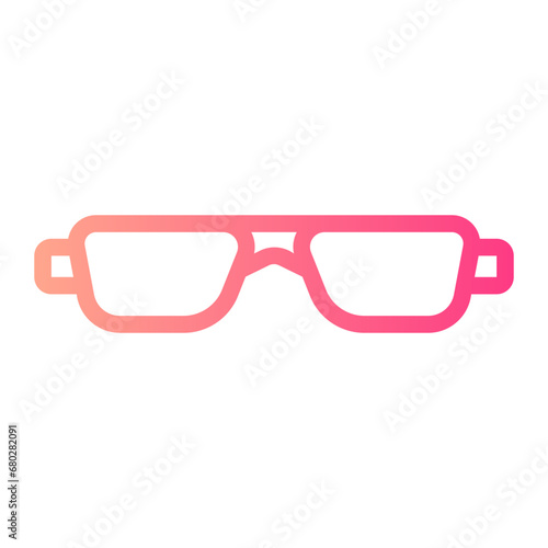 eyeglasses gradient icon