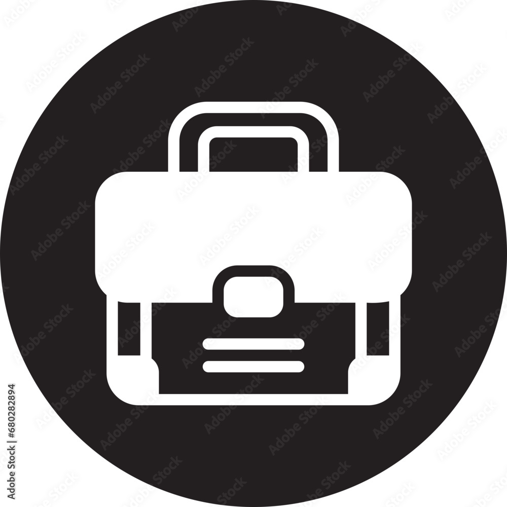 briefcase glyph icon briefcase glyph icon
