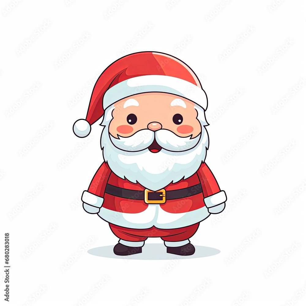 Cheerful Cartoon Santa Claus 8 Cheerful Cartoon Santa Claus 8