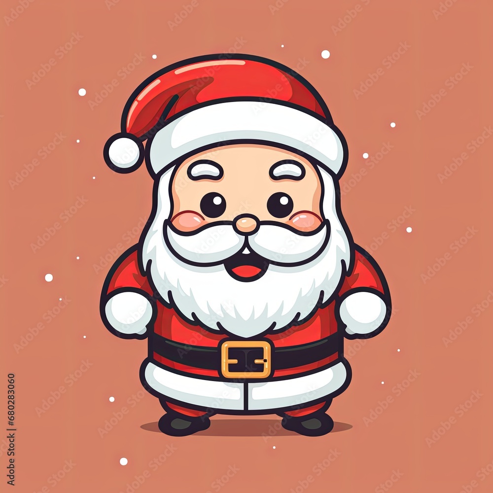 Cheerful Cartoon Santa Claus 25 Cheerful Cartoon Santa Claus 25