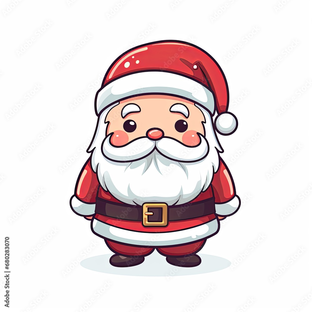 Cheerful Cartoon Santa Claus 35 Cheerful Cartoon Santa Claus 35