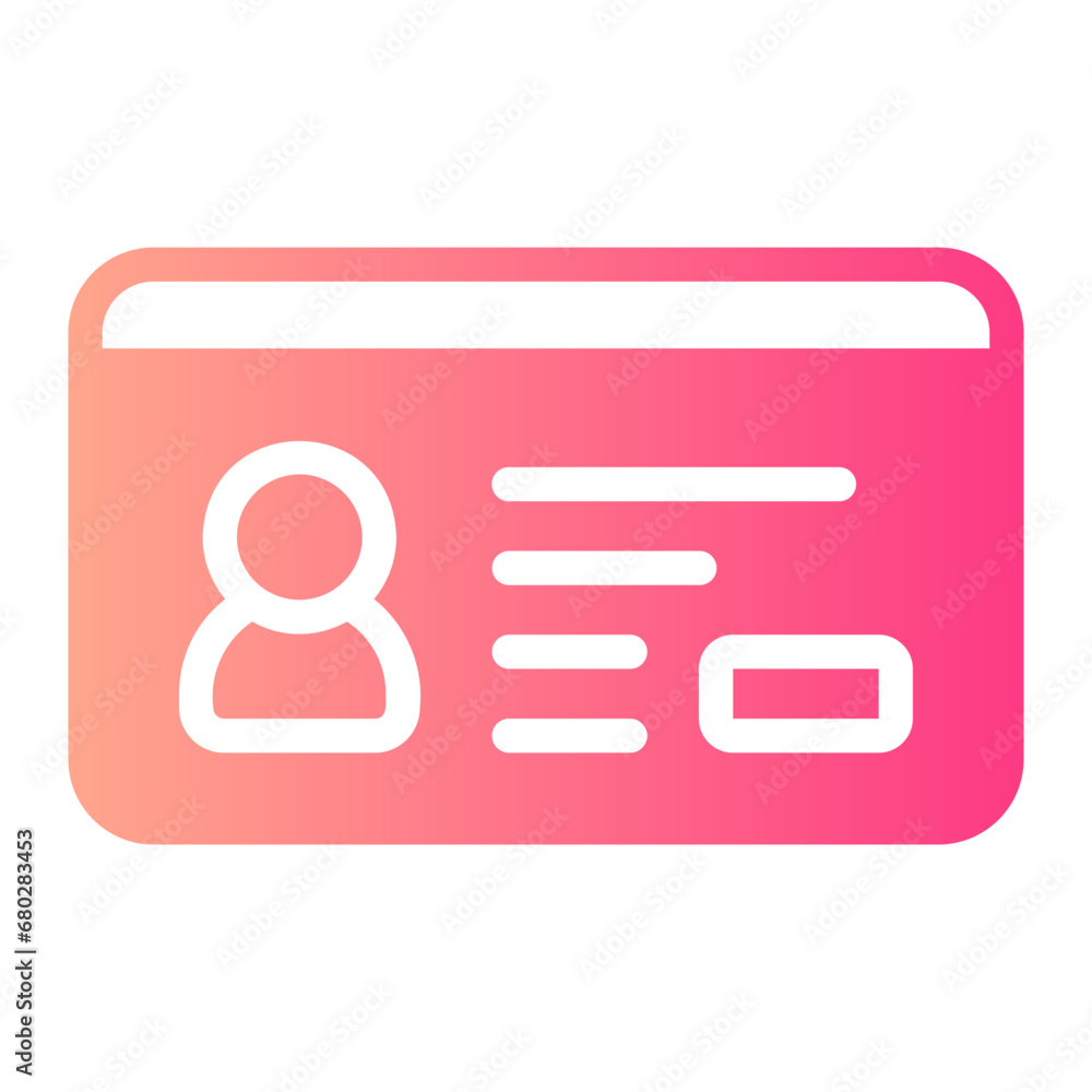 ID gradient icon ID gradient icon