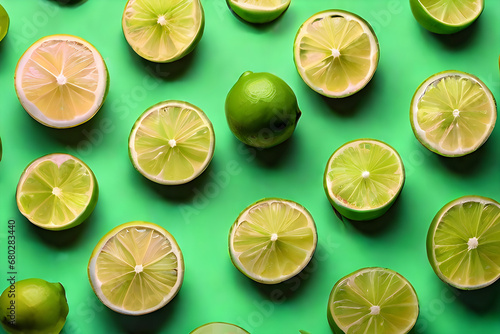lime slices background