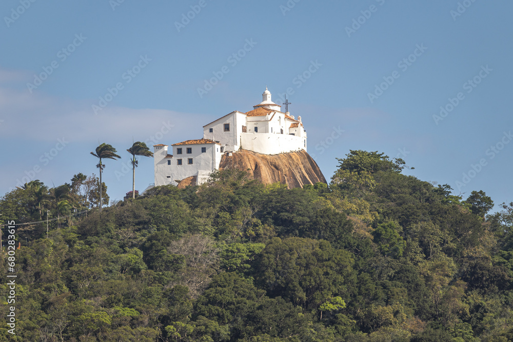 Fototapeta premium igreja na cidade de Vitória, Estado do Espirito Santo, Brasil