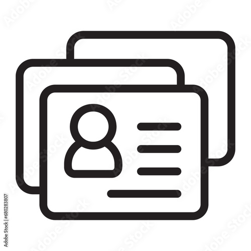 ballot line icon