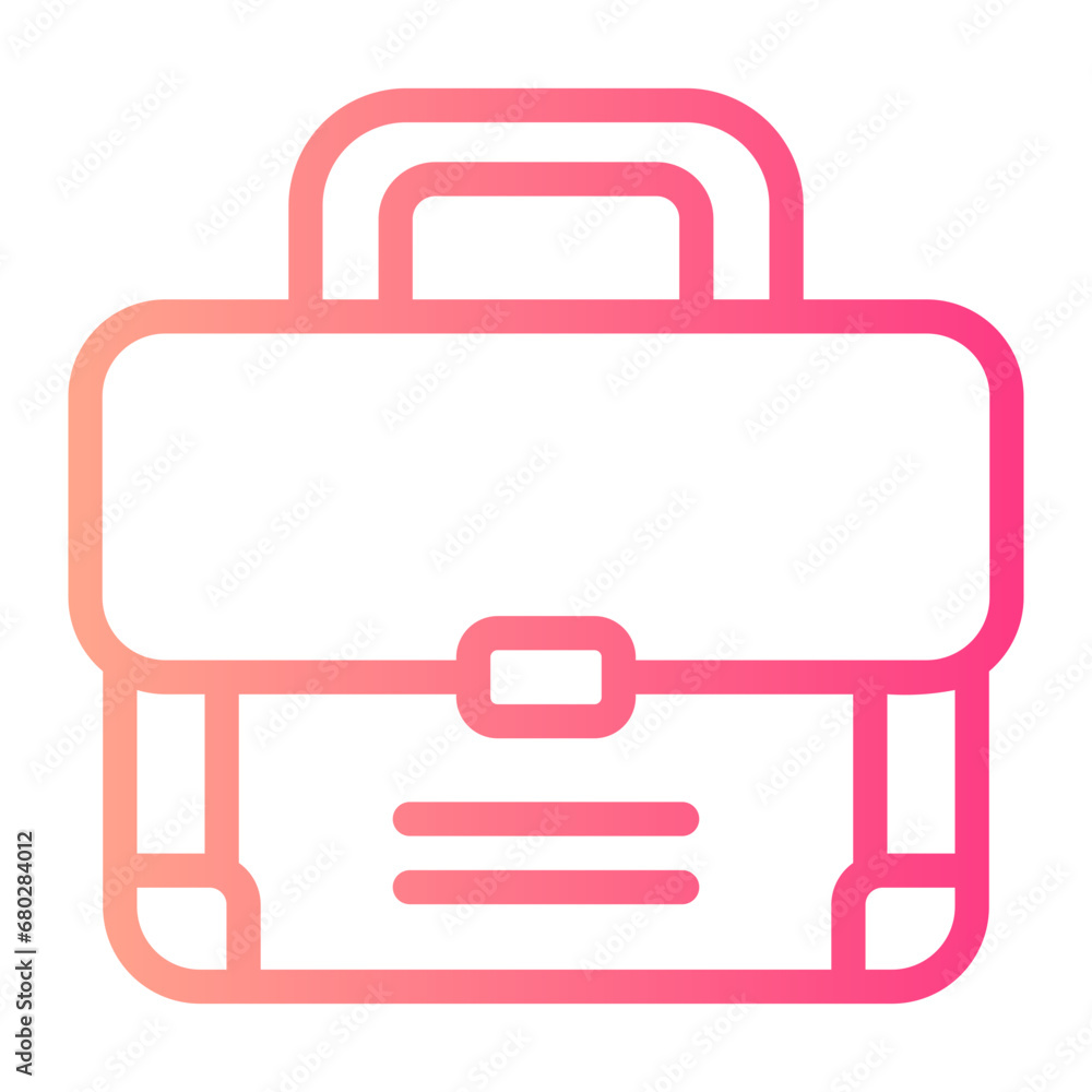 briefcase gradient icon briefcase gradient icon