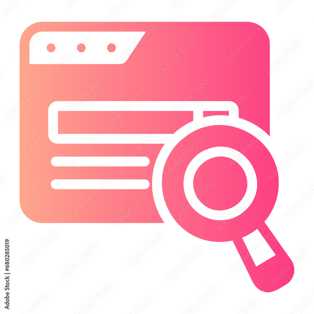 research gradient icon research gradient icon