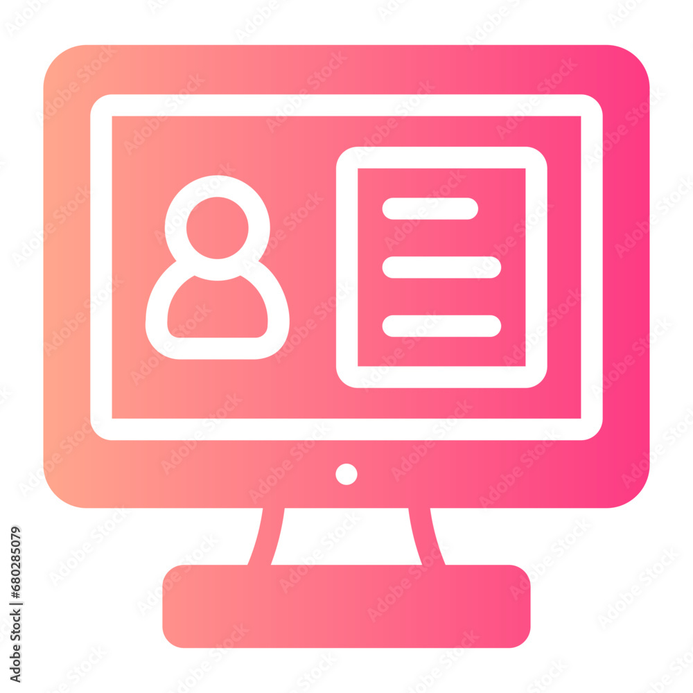 webinar gradient icon