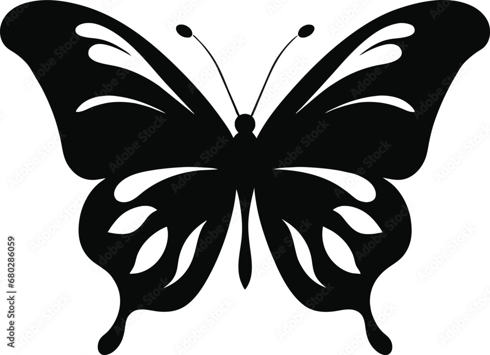 butterfly icon symbol sign vector butterfly icon symbol sign vector