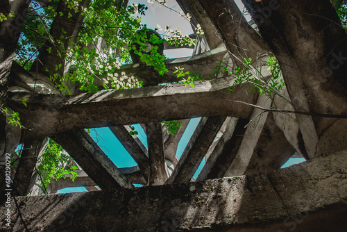 hydraulic structure near Telavi, Georgia 2019