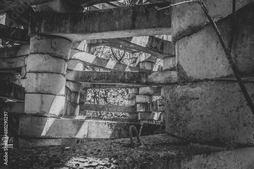 hydraulic structure near Telavi, Georgia 2019