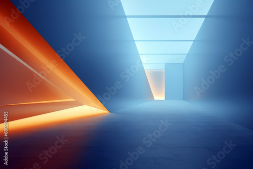 Abstract background with beautiful lights for presentation.